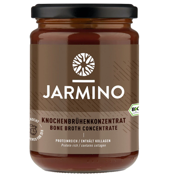 Knochenbrühen-Konzentrat Rind Bio - Proteinreich - Enhält Kollagen - Fastenbrühe von Jarmino 440g