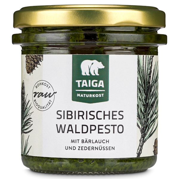 Pesto - Sibirisches Waldpesto / bio & roh / 140g / Taiga