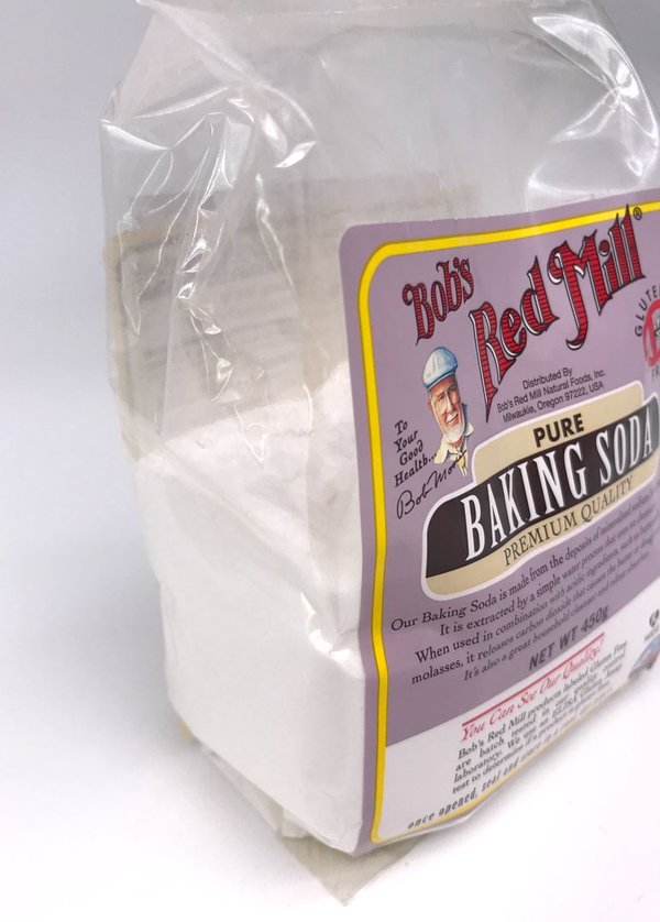 Bob's Red Mill - Baking Soda 450 g USA / Natur Natron ohne Aluminium & Rieselhilfen / Natronkur