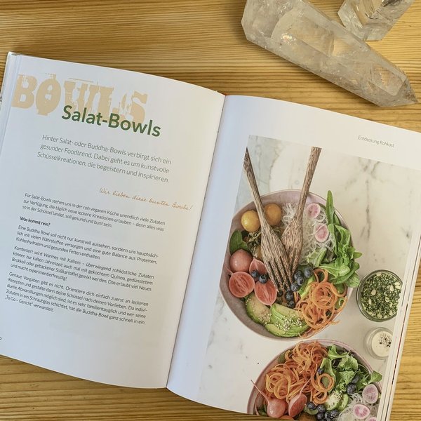 Roh vegan - Eine neue Welt des Essens / Praxishandbuch von Ulrike Eder