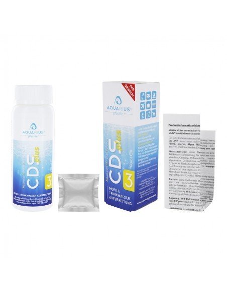 CDS-Plus Natriumchlorid Lösung - Aquarius - Wasser frei von Bakterien & Viren - 100ml Top Secret