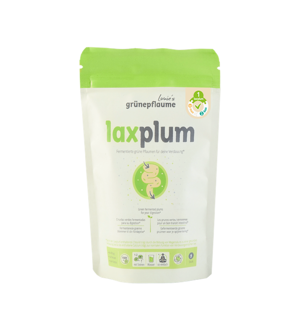 Laxplum fermentierte grüne Pflaume - Sanftes Darmpassage Ausleitungsprodukt - Darmreinigung