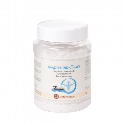 Zechstein-Magnesium-Flakes für Wohlfühl-, Fußbäder & zur Pflege