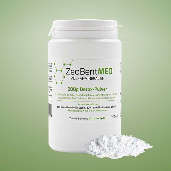 ZeoBent MED Detox-Pulver 200g