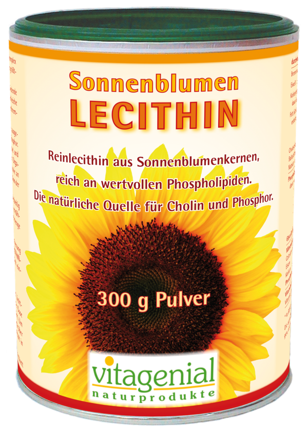Sonnenblumen Lecithin von Vitagenial 300 g-  Natürliches Bindemittel / Kuchen Soßen