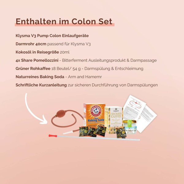 Colon-Set Detoxification-Set nach Florian Sauer 