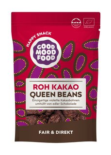 Good Mood Food Rohkakao Queen Beans ,Bio, -75g