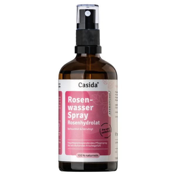 Rosenwasserspray - Rosenhydrolat von Casida - 100ml
