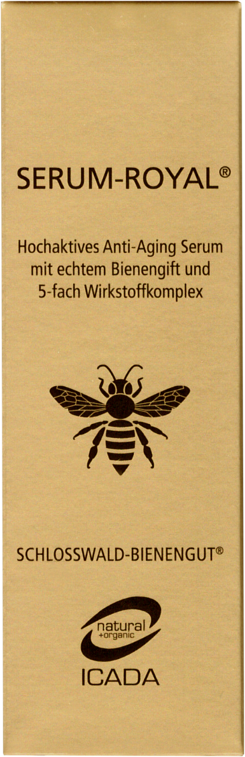 Serum-Royal Bienengift - Tageskur - Anti-Aging-Gesicht-Serum - Schloßwald Bienengut 30ml