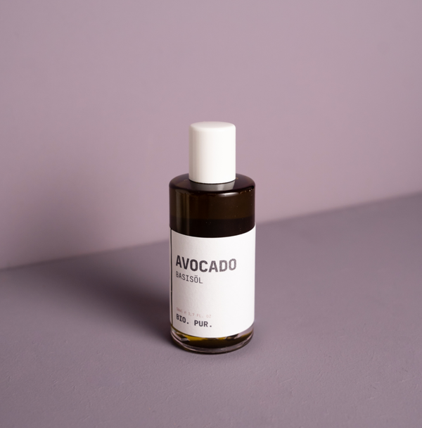 Avocadoöl Bio - Kaltpressung, naturrein  von Ingvi-  für eine natürliche Kosmetik 50 ml