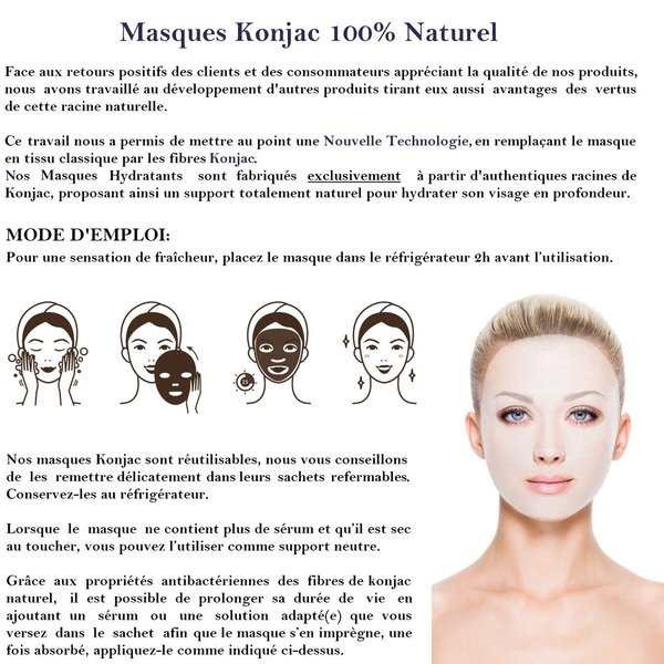 Gesichtsmaske - Kollagen für eine strahlende Gesichtshaut - 1 Stück
