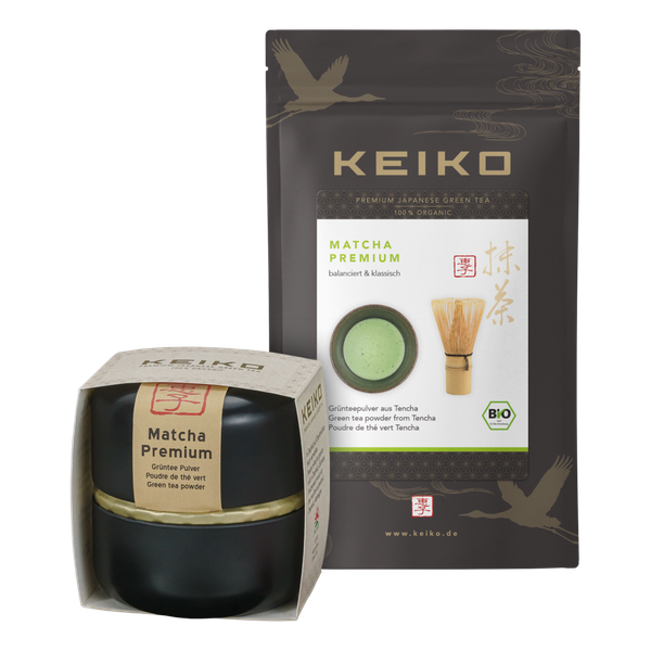 Matcha Premium Grüntee Pulver / 50g Tüte / Keiko