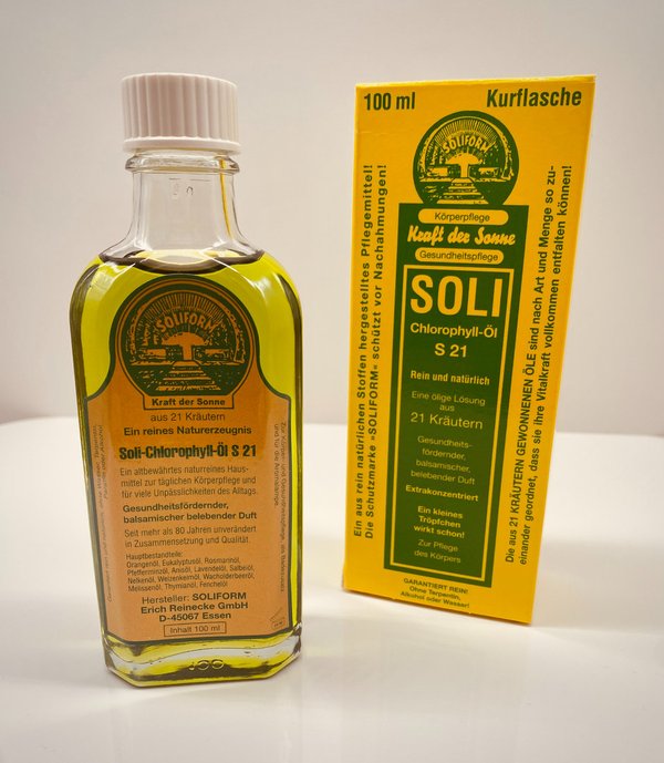 Soli-Chlorophyll-Öl S 21 - 100 ml